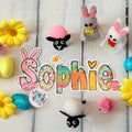 Premium waterproof Easter Basket stickers. Ideal for laptops, books, and any smooth surface. Sophie