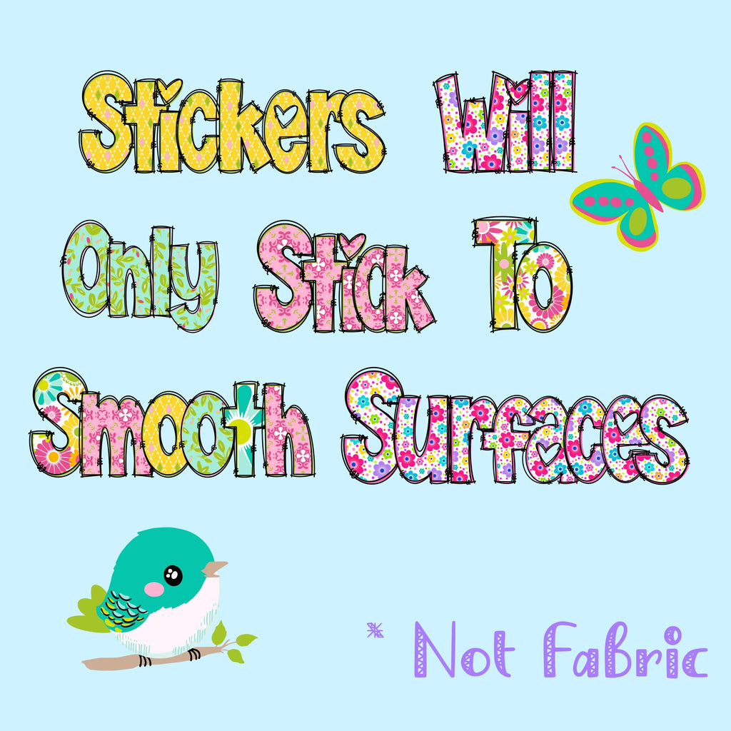 Text on a light blue background with decorative elements like a butterfly and bird.