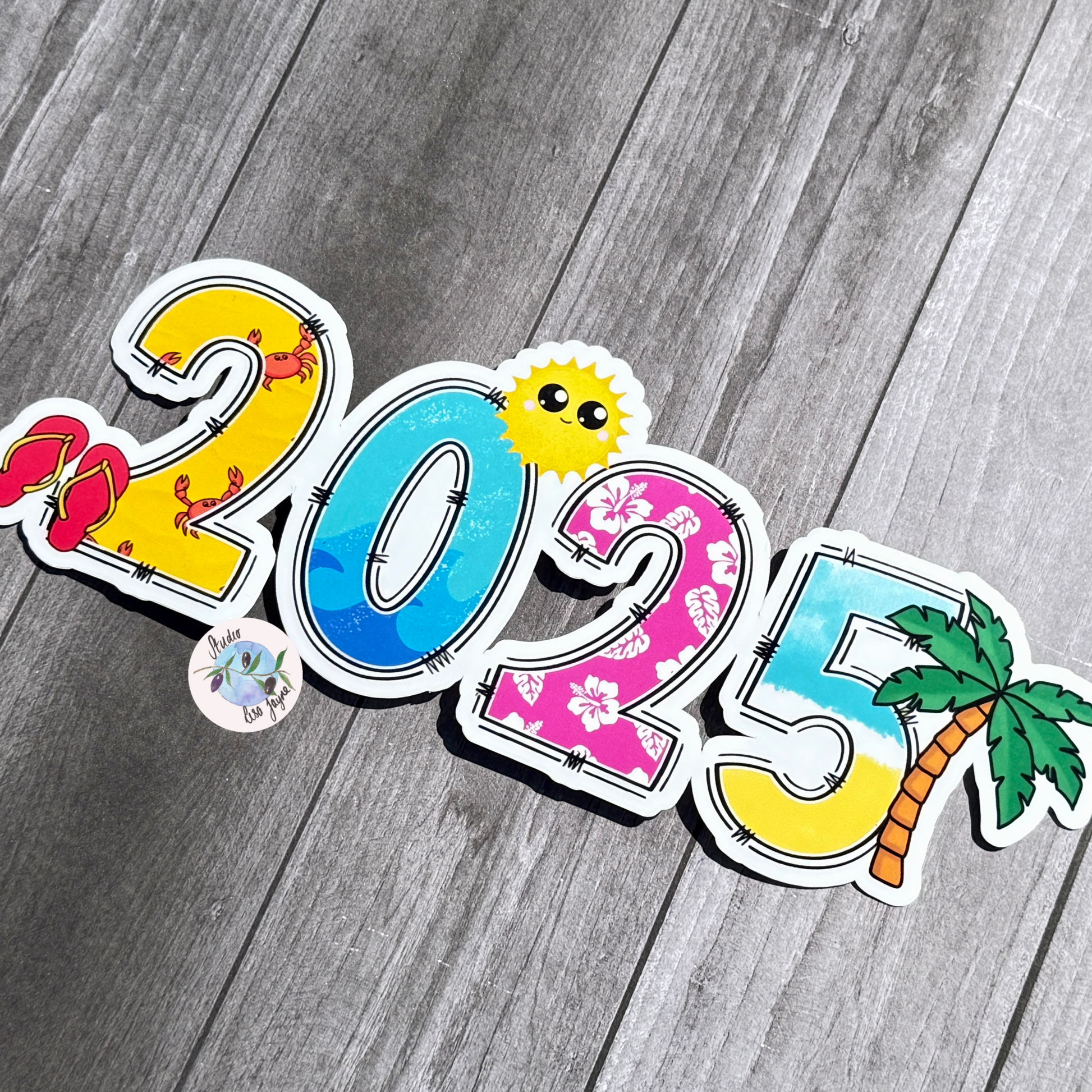 Holiday Snack Box Stickers - Waterproof Travel decals.

Ideal for labelling Suitcase,  Covering Photo Album or to Name Labels anything.

Year of travel example 2025