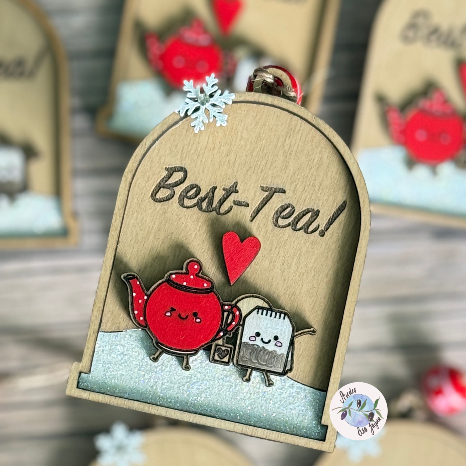 Best Tea (Best Friend) Christmas Tree Decoration