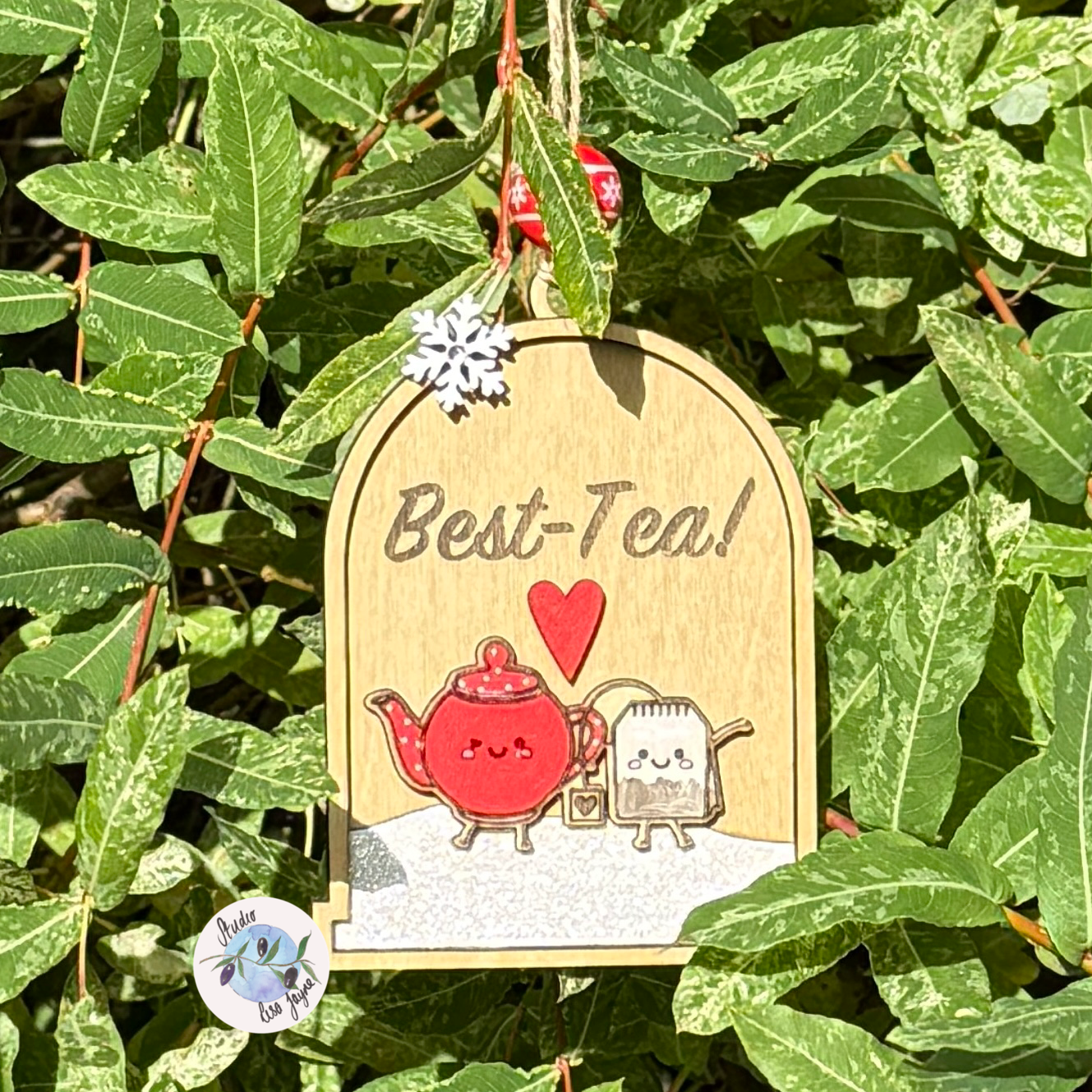 Best Tea (Best Friend) Christmas Tree Decoration
