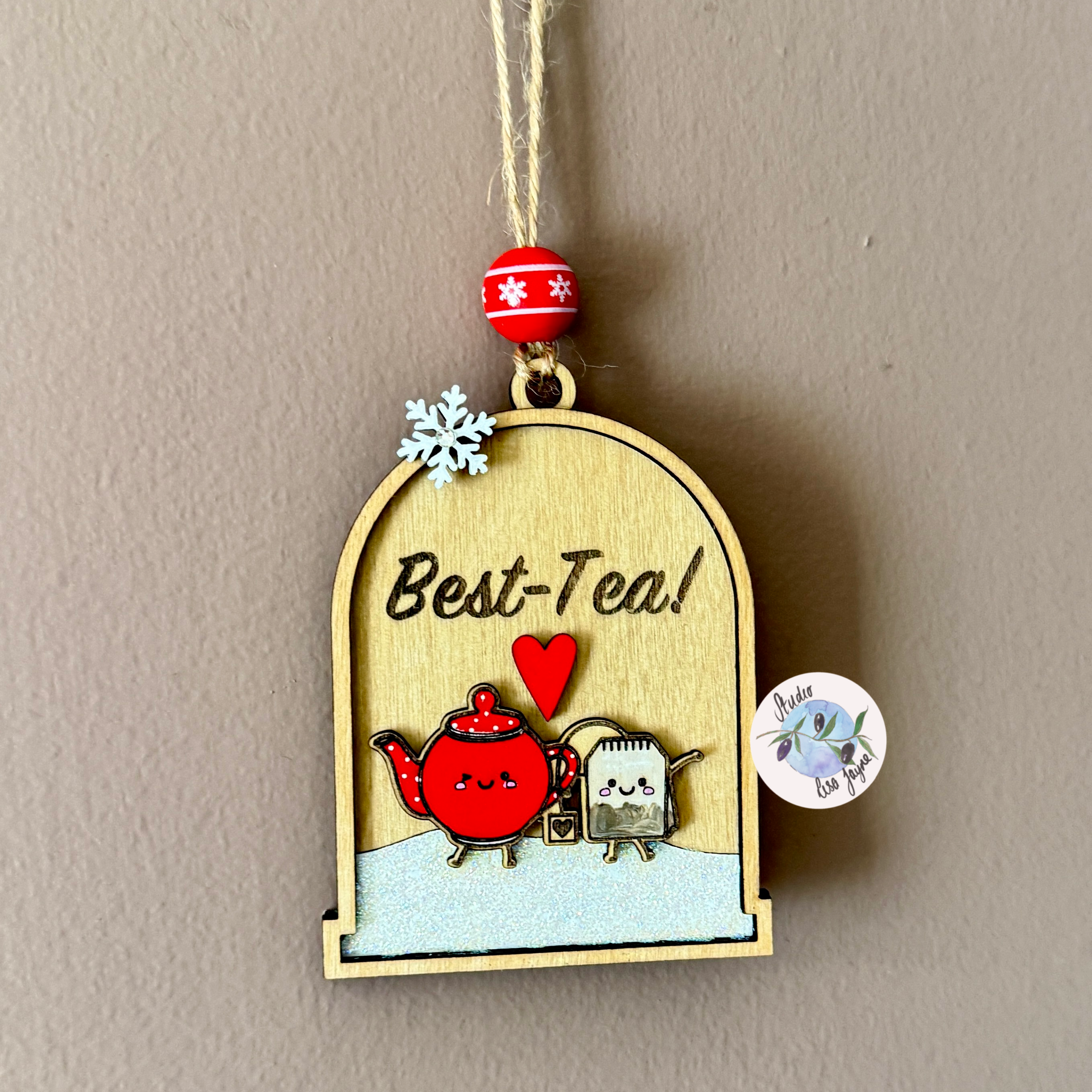 Best Tea (Best Friend) Christmas Tree Decoration