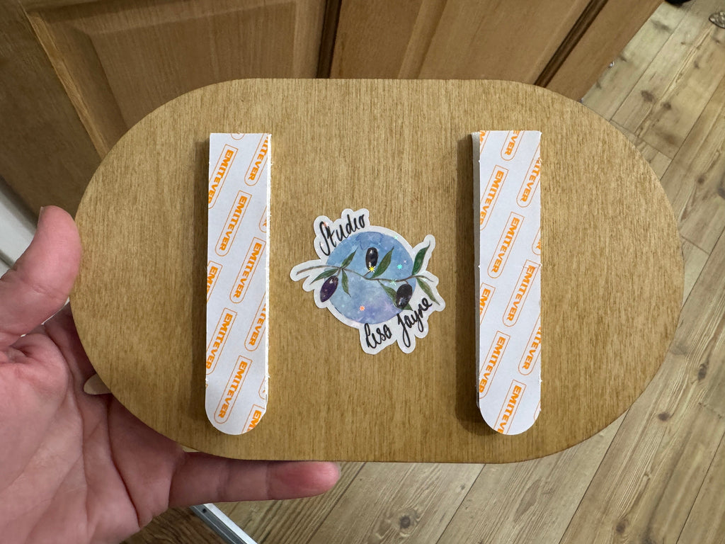 Ocean Sea Animals Children’s Name Bedroom Door Sign Plaque Personalised Nursery Name - Back side