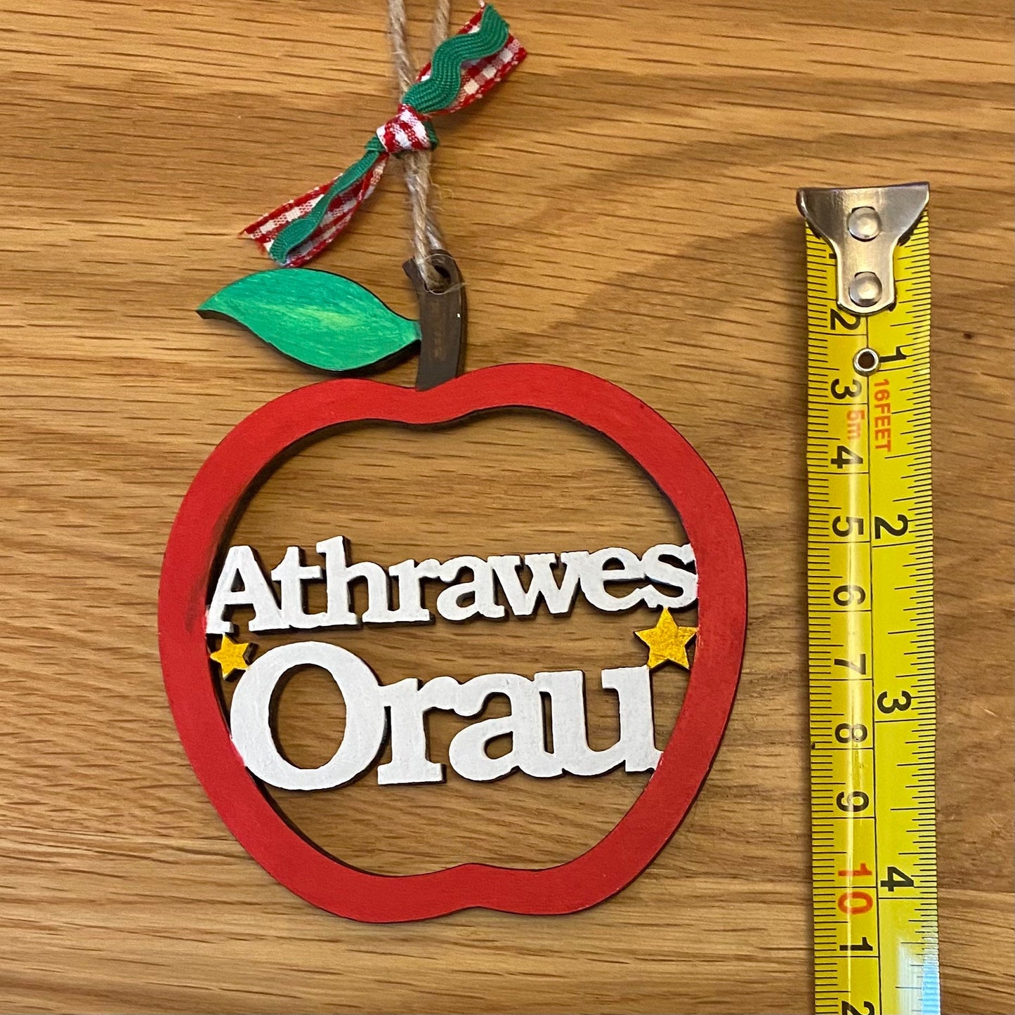 Welsh Best Teacher Gift.  Athro Gorau (male) | Athrawes Orau (female)