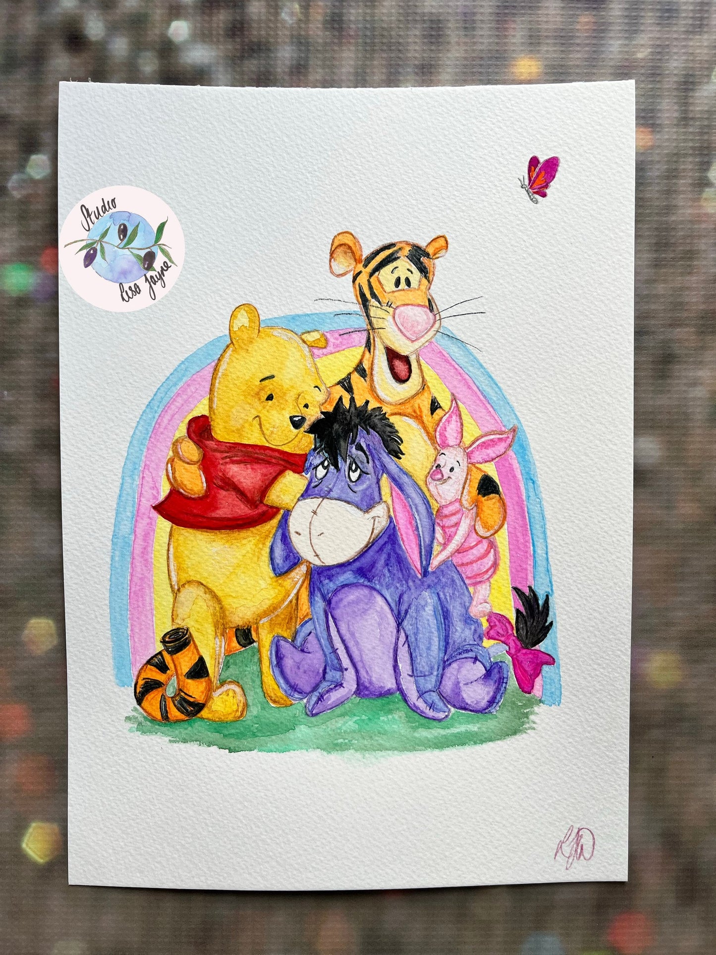 Custom Personalised Cartoon Style Painting