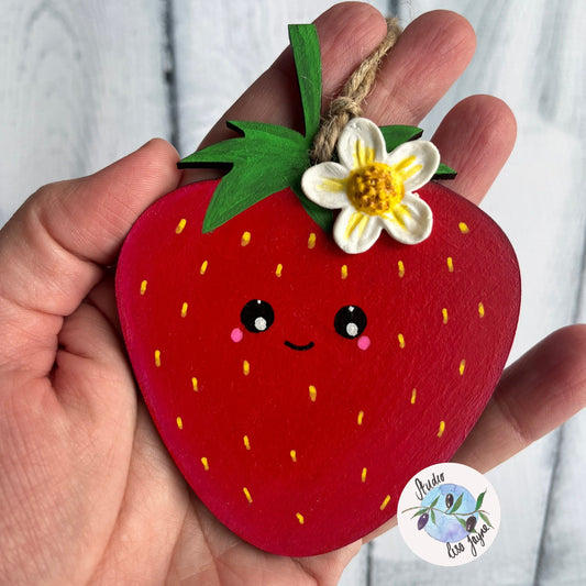 Kawaii Strawberry Hanging Decor