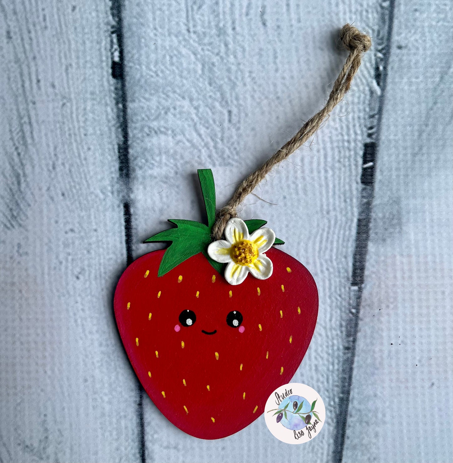 Kawaii Strawberry Hanging Decor