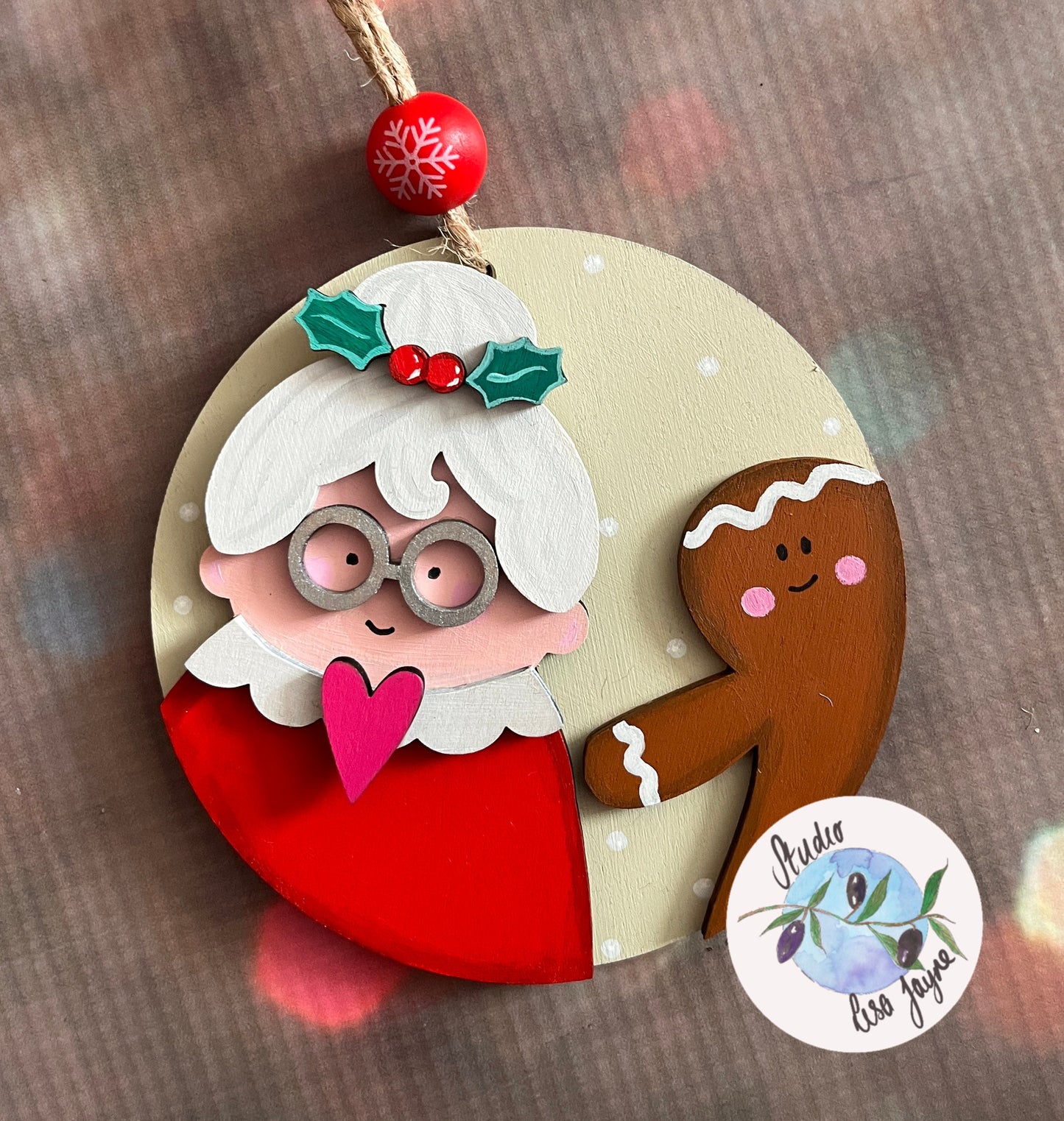 Handmade Christmas Bauble Decorations