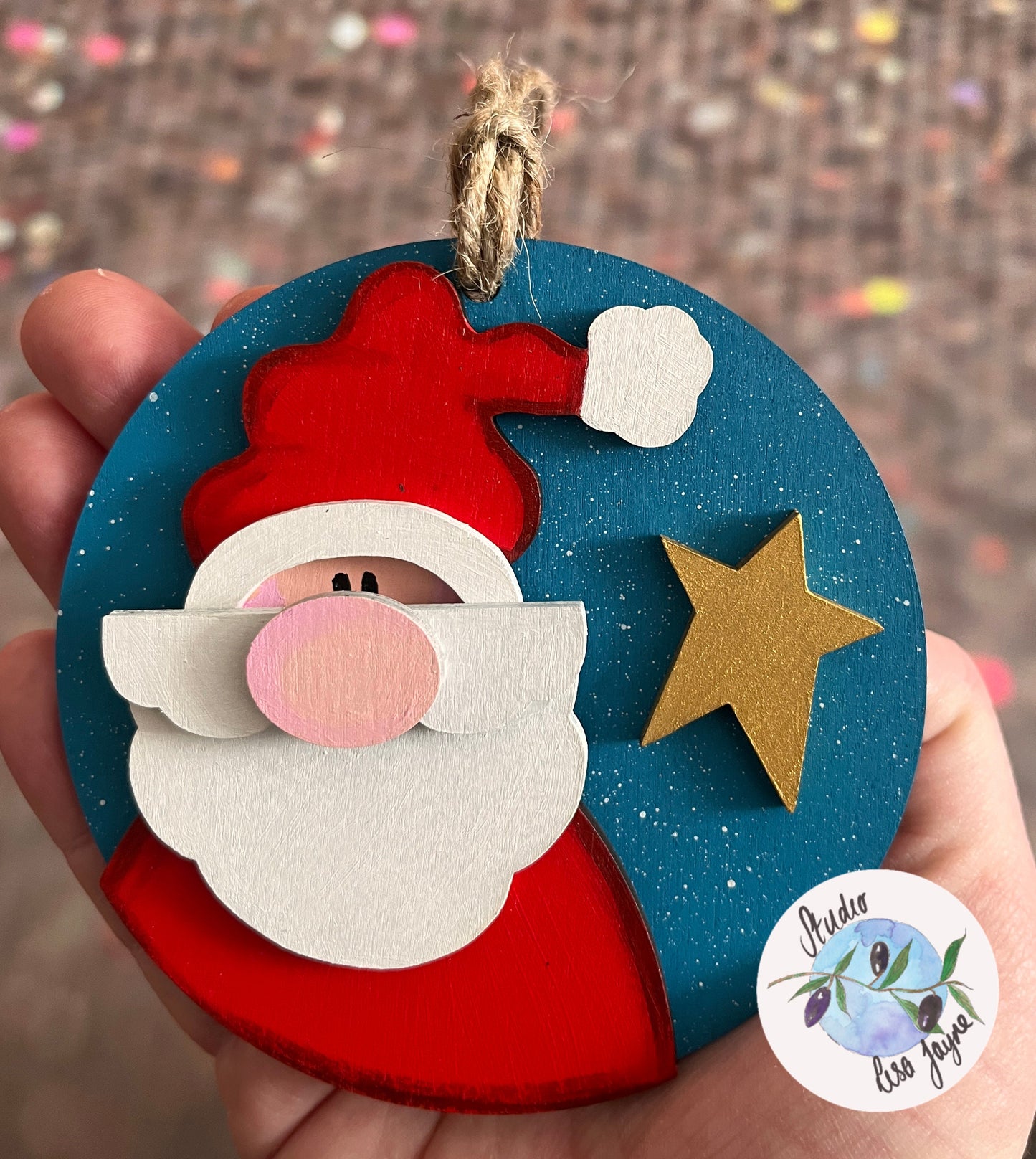 Handmade Christmas Bauble Decorations