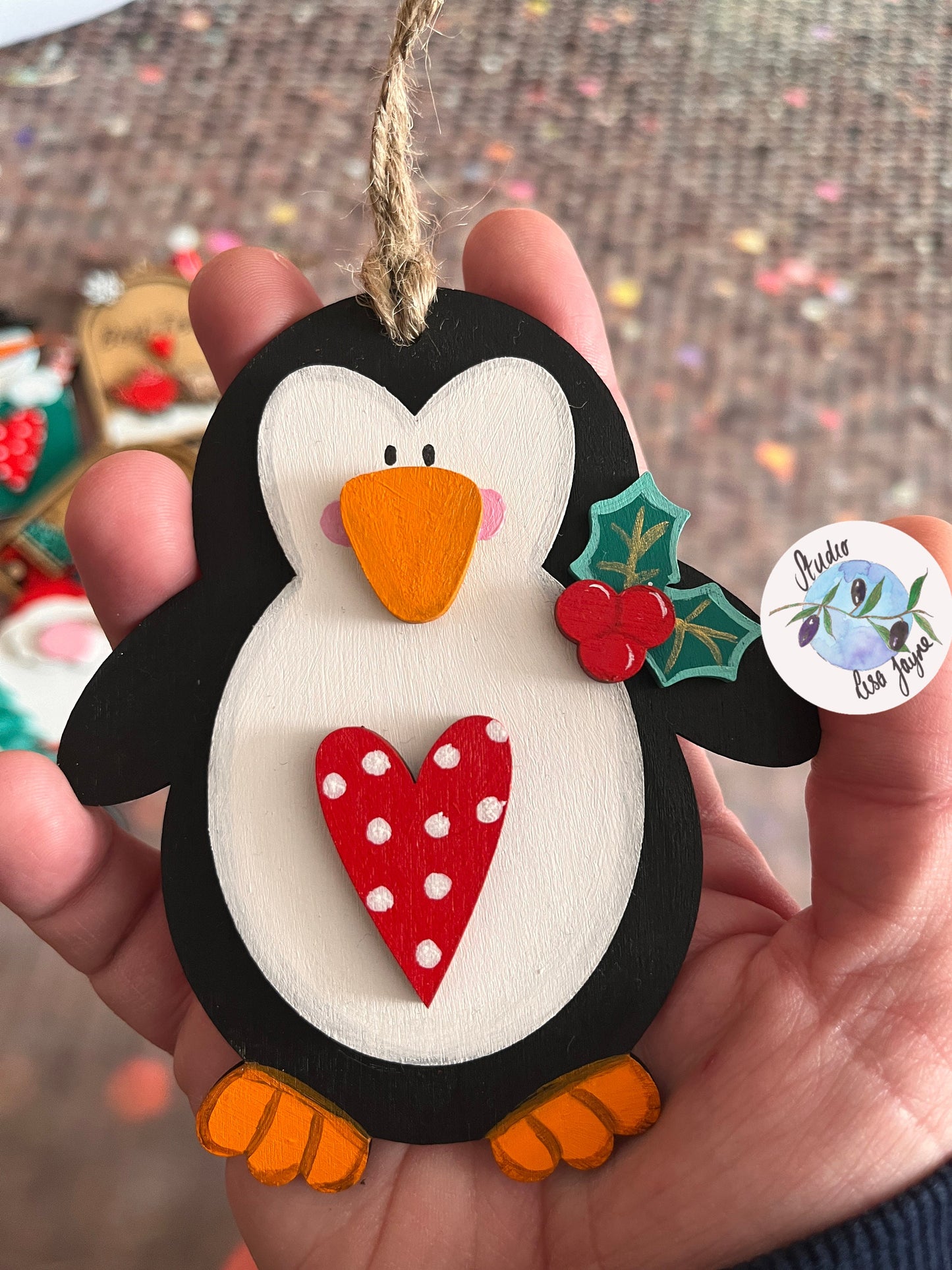 Penguin Christmas Tree Decoration