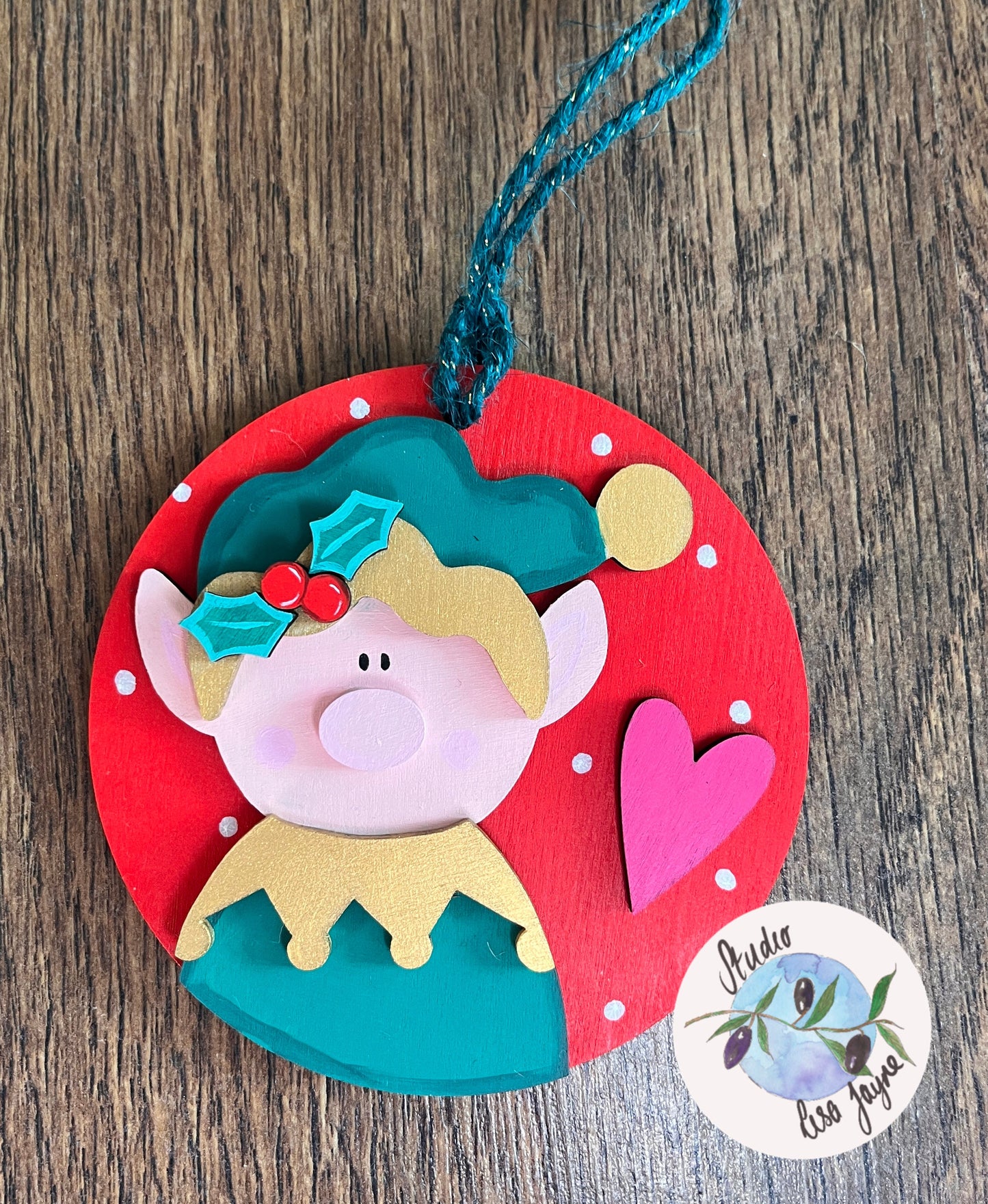 Handmade Christmas Bauble Decorations