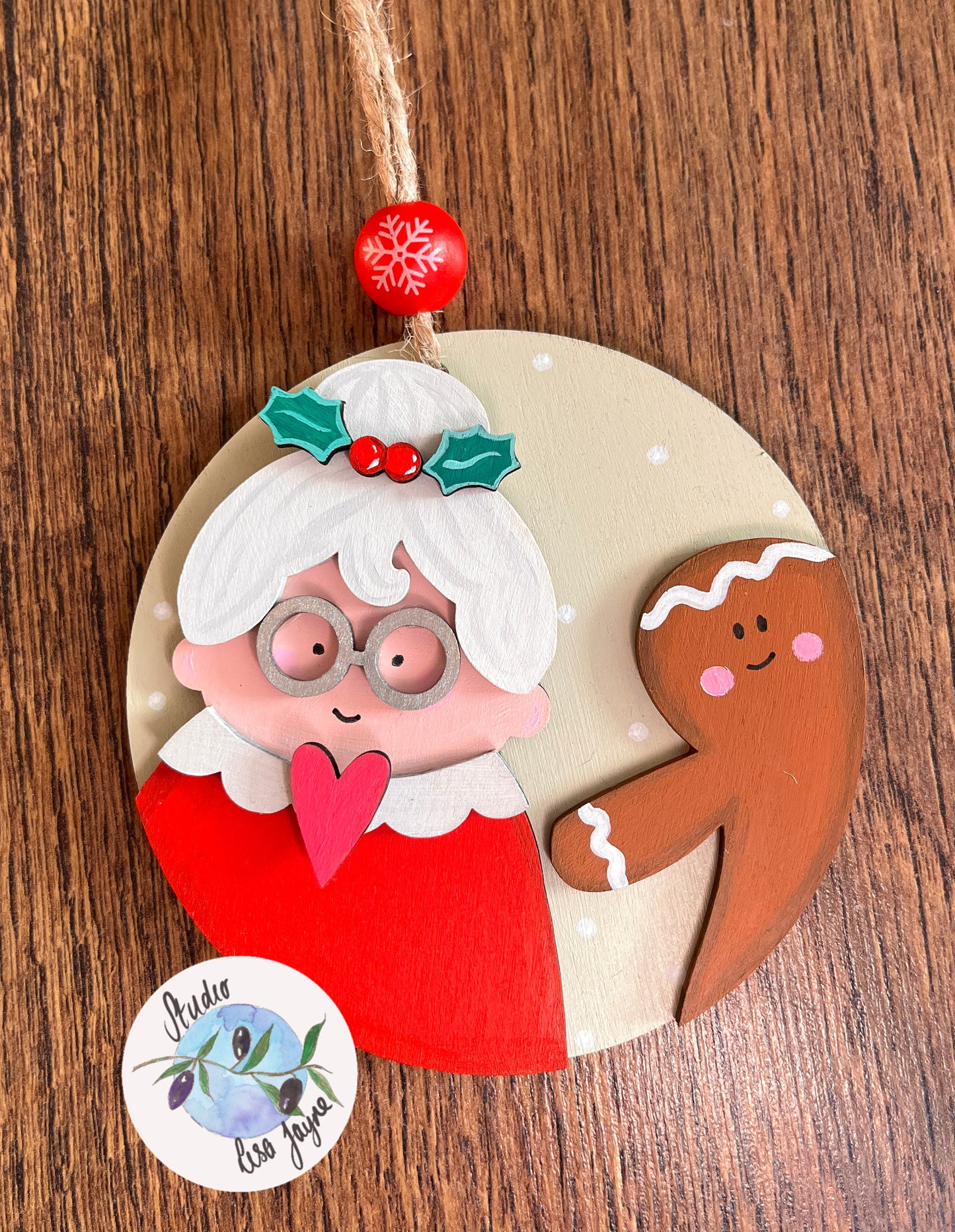 Handmade Christmas Bauble Decorations