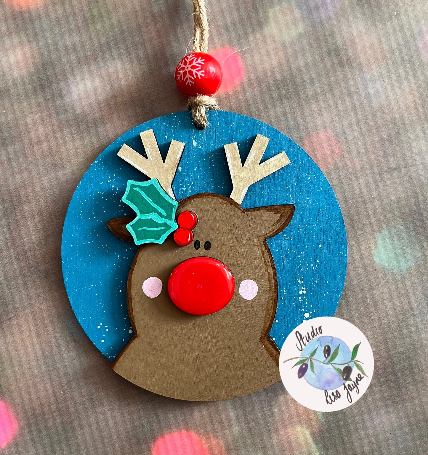 Handmade Christmas Bauble Decorations