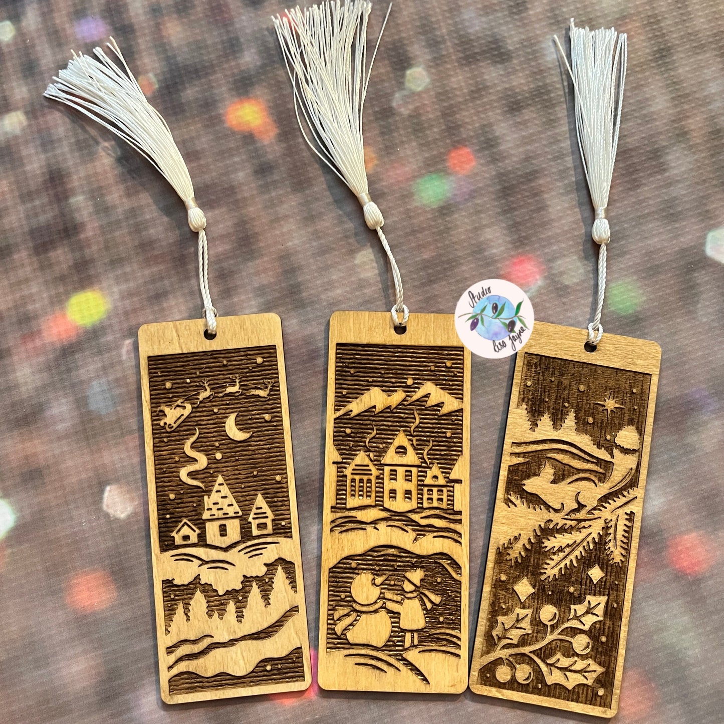 Winter Scene Bookmarks