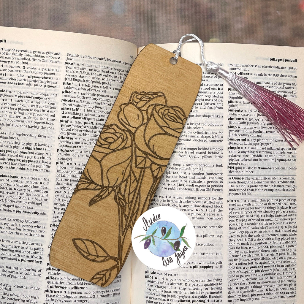 Flower Bookmark