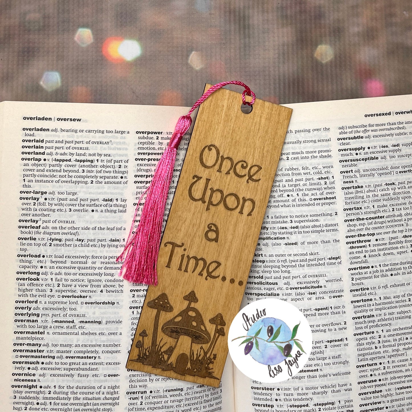 Fairytale Fairy Magical Personalised Bookmark