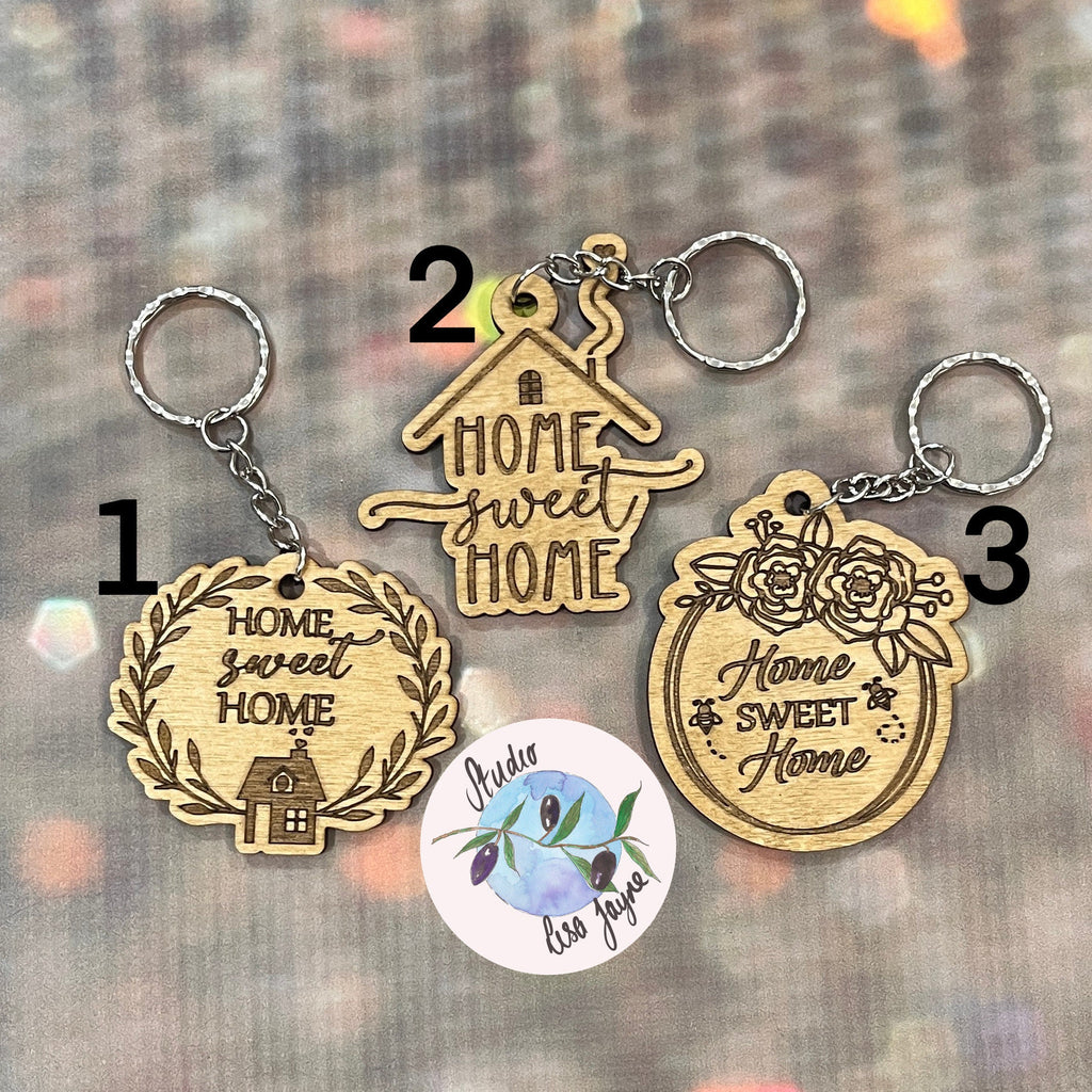 Home Sweet Home Keyring