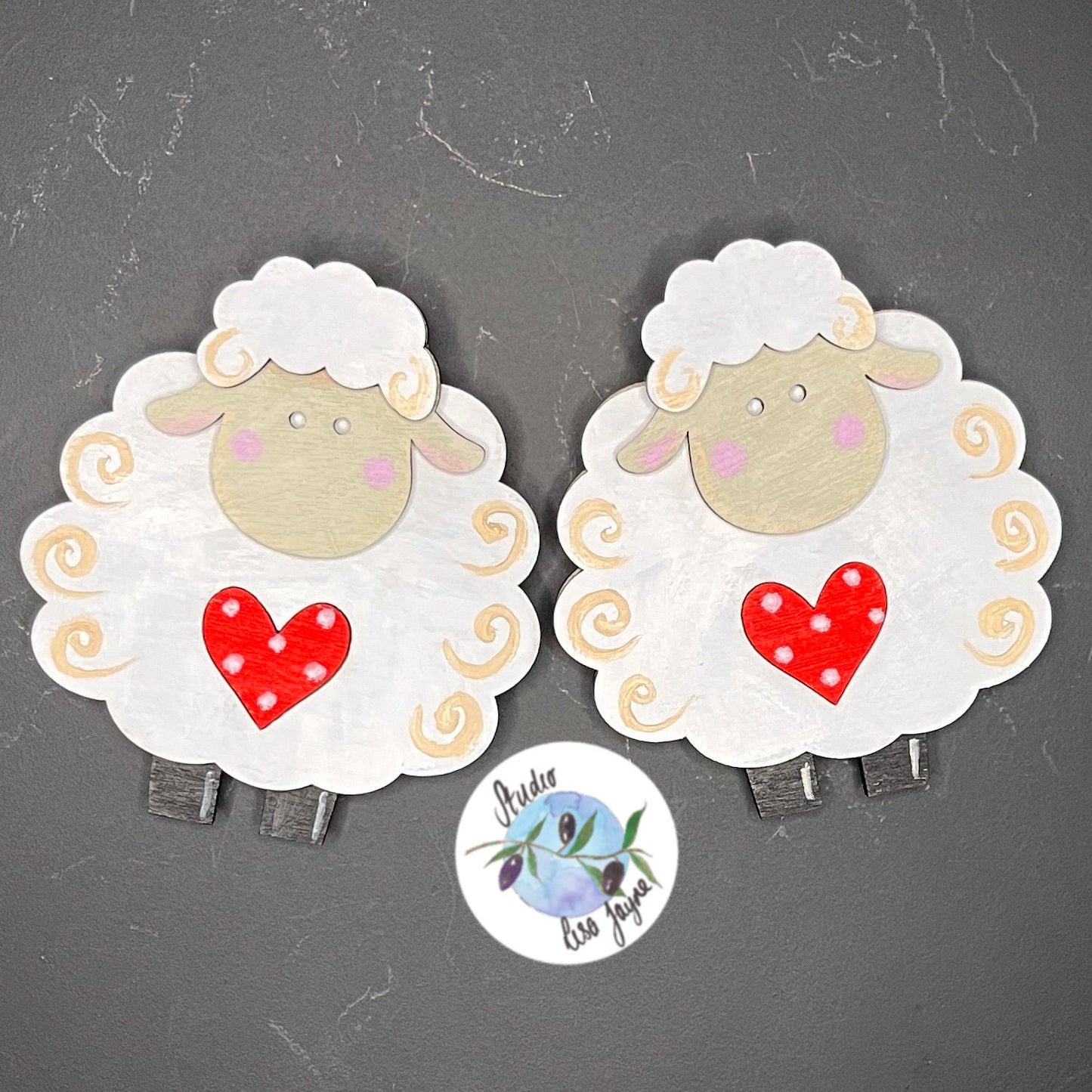 Sheep Love 3D Magnet