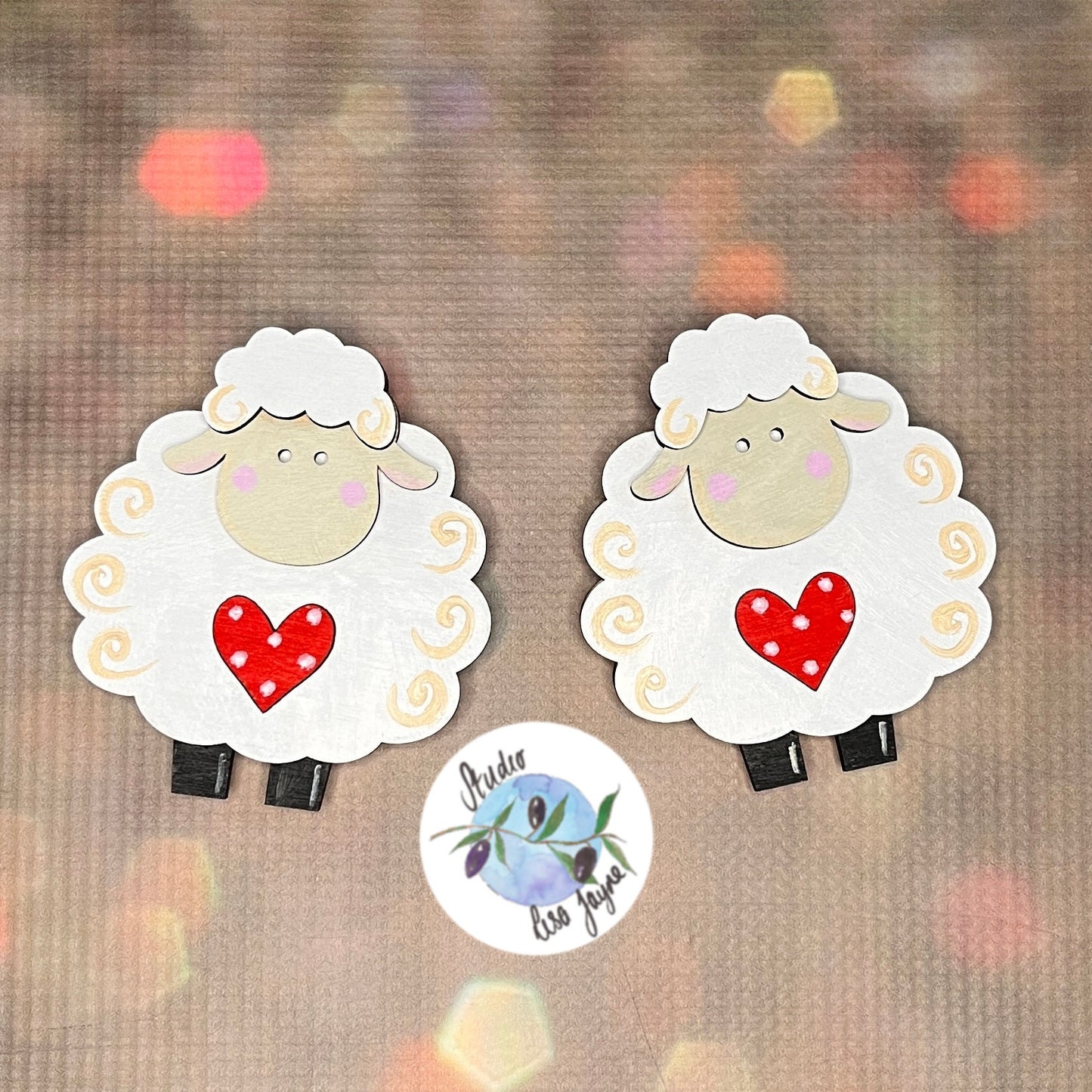 Sheep Love 3D Magnet