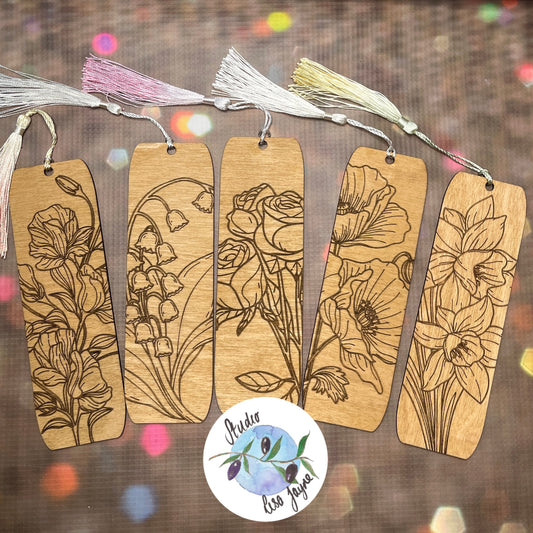 Flower Bookmark