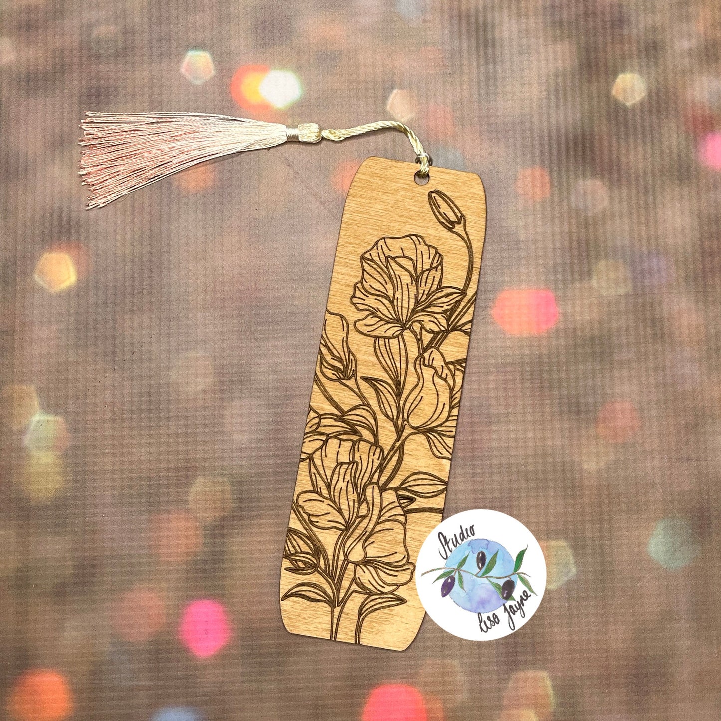 Flower Bookmark