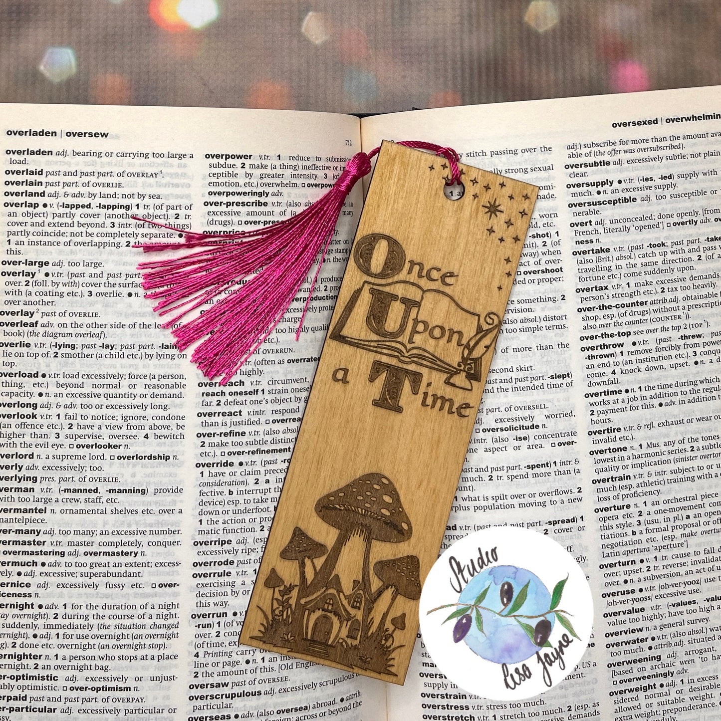 Fairytale Fairy Magical Personalised Bookmark