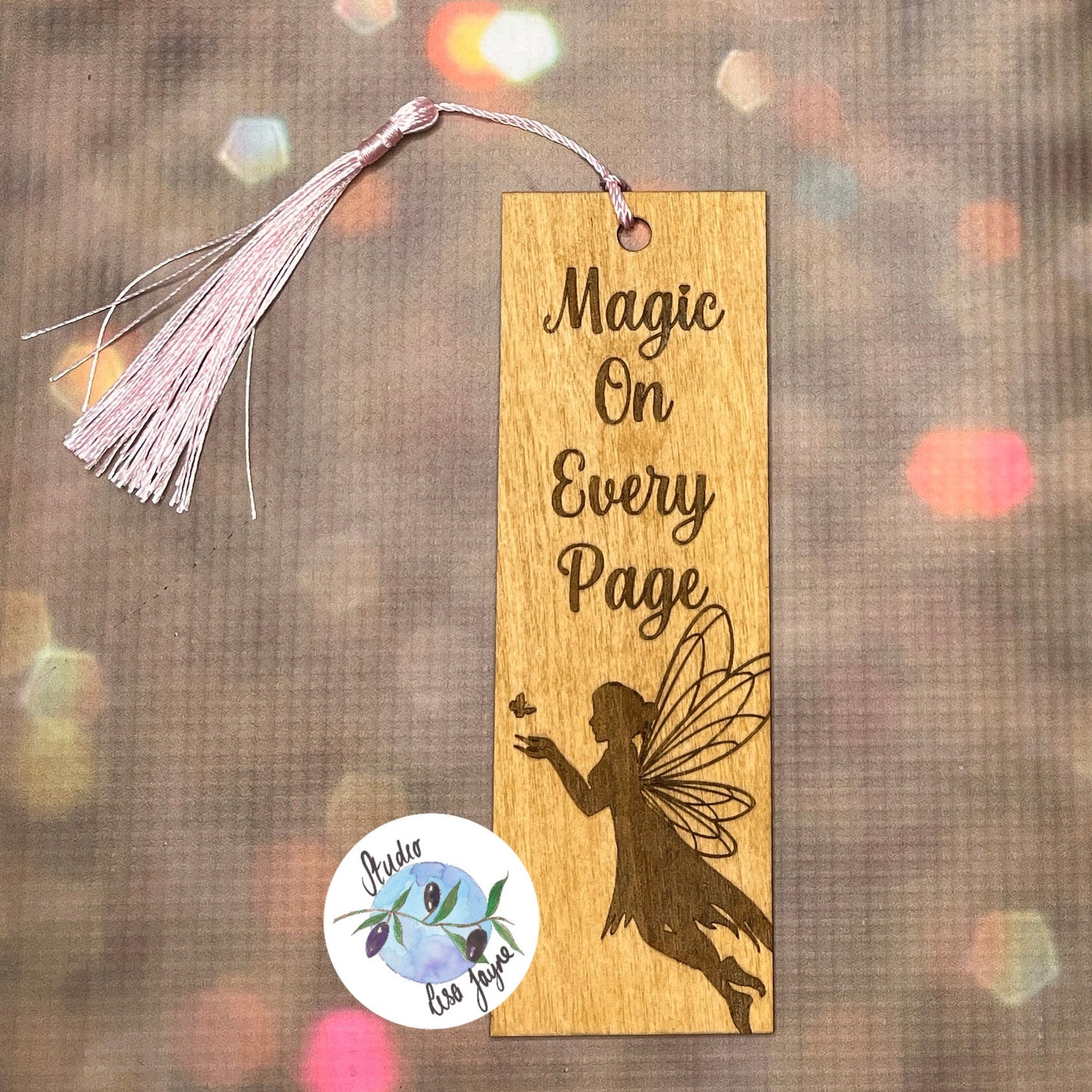 Fairytale Fairy Magical Personalised Bookmark