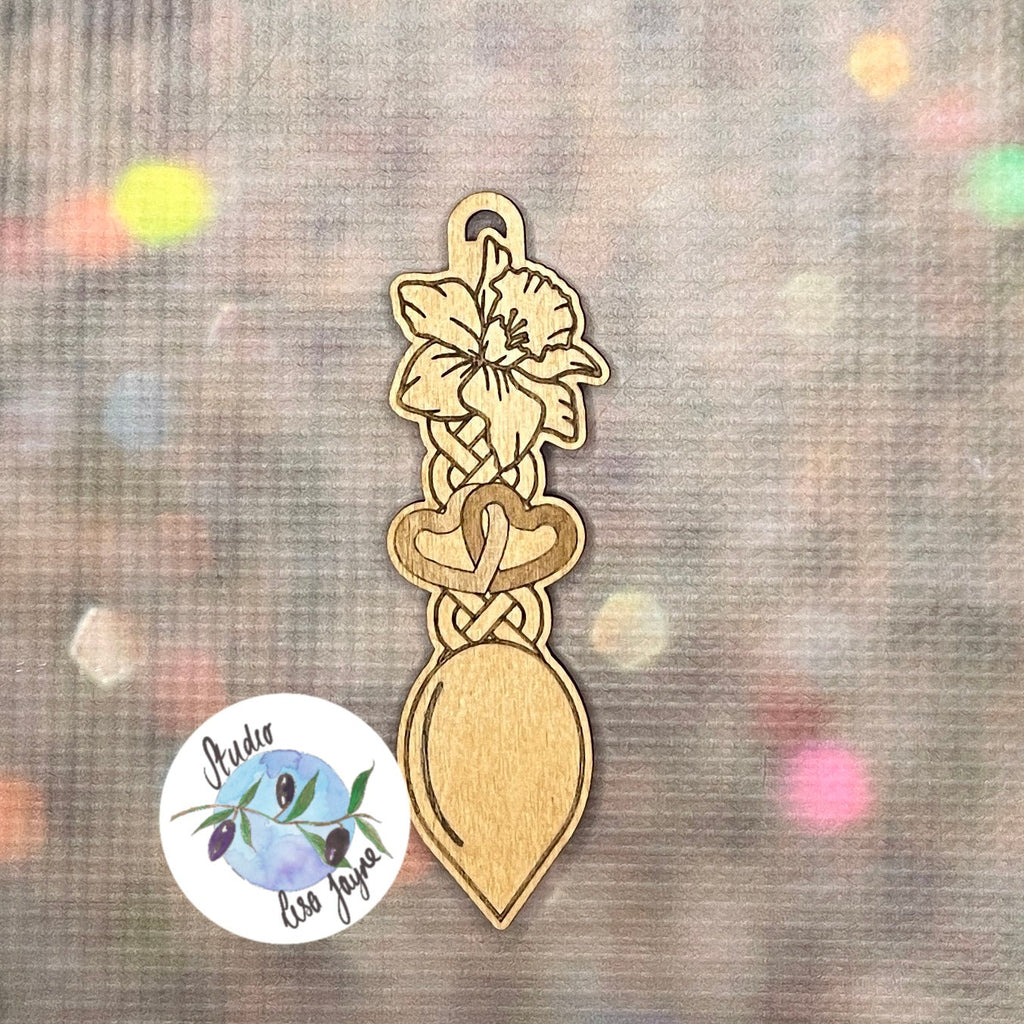 Welsh Love Spoon Magnet