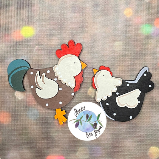 Chicken Rooster Magnet