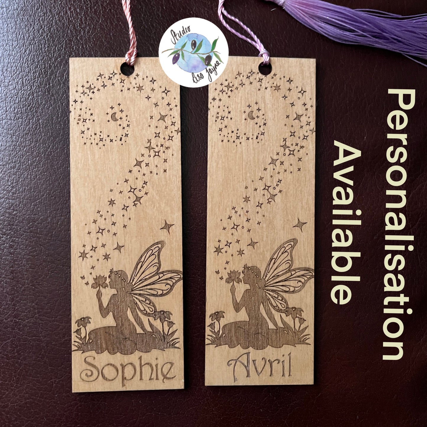 Fairytale Fairy Magical Personalised Bookmark