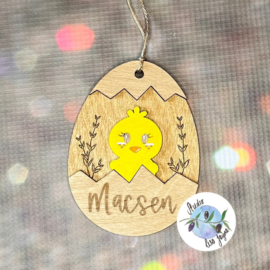 Personalised Easter Hanging Egg Decoration