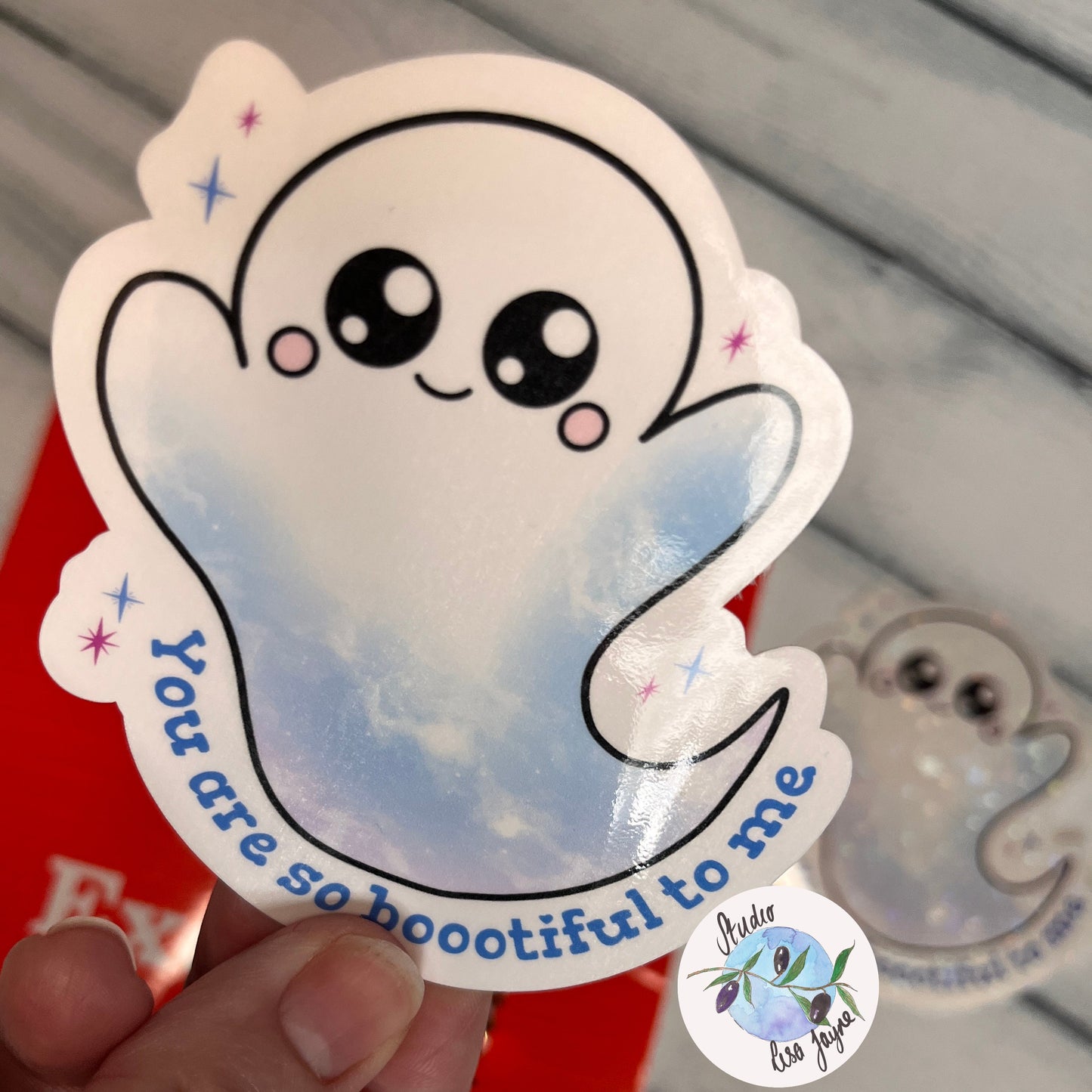 Ghost Vinyl Sticker ‘You Are So Bootiful To Me’