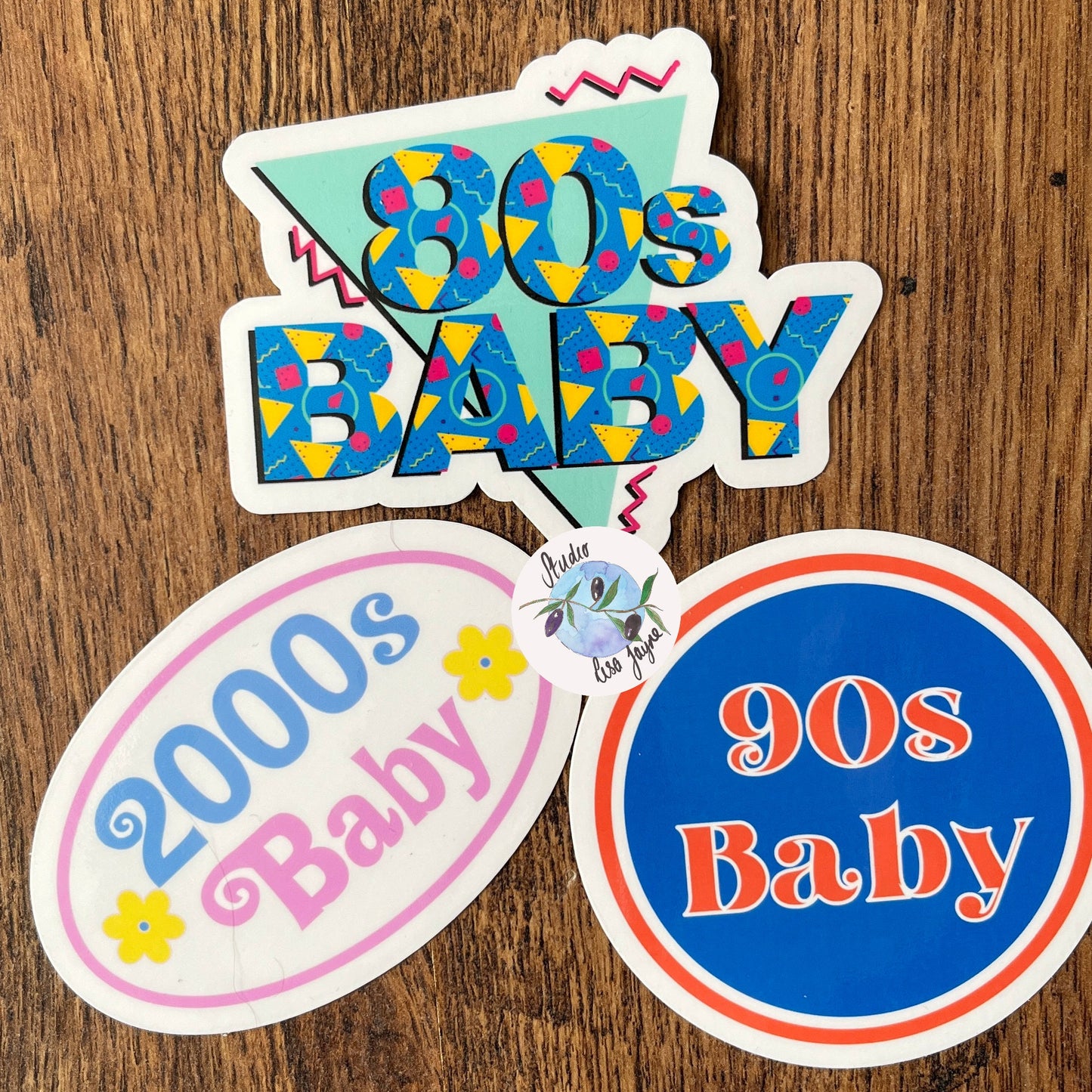 80s Baby Waterproof Vinyl Sticker