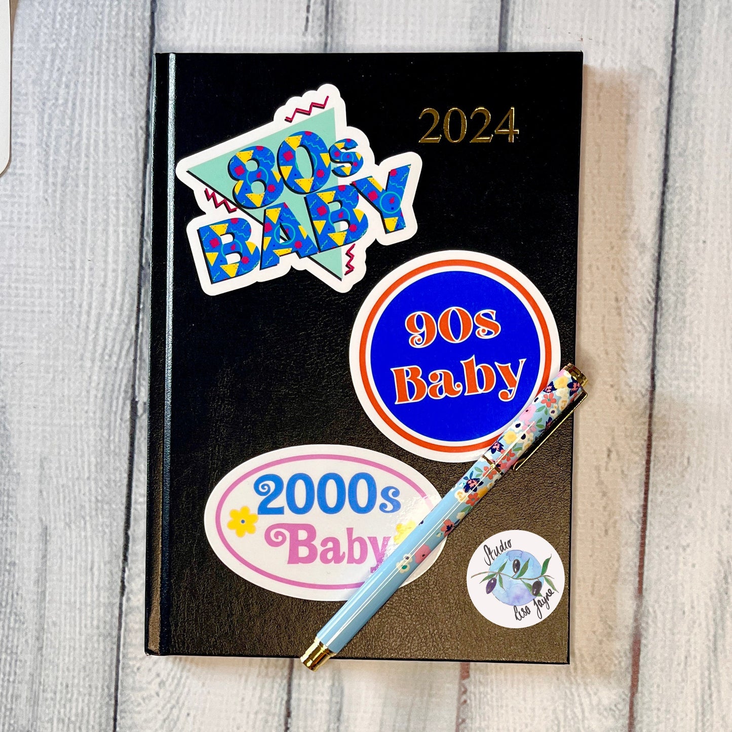 80s Baby Waterproof Vinyl Sticker