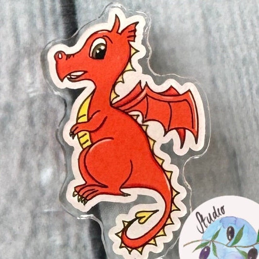 Welsh Dragon Pin