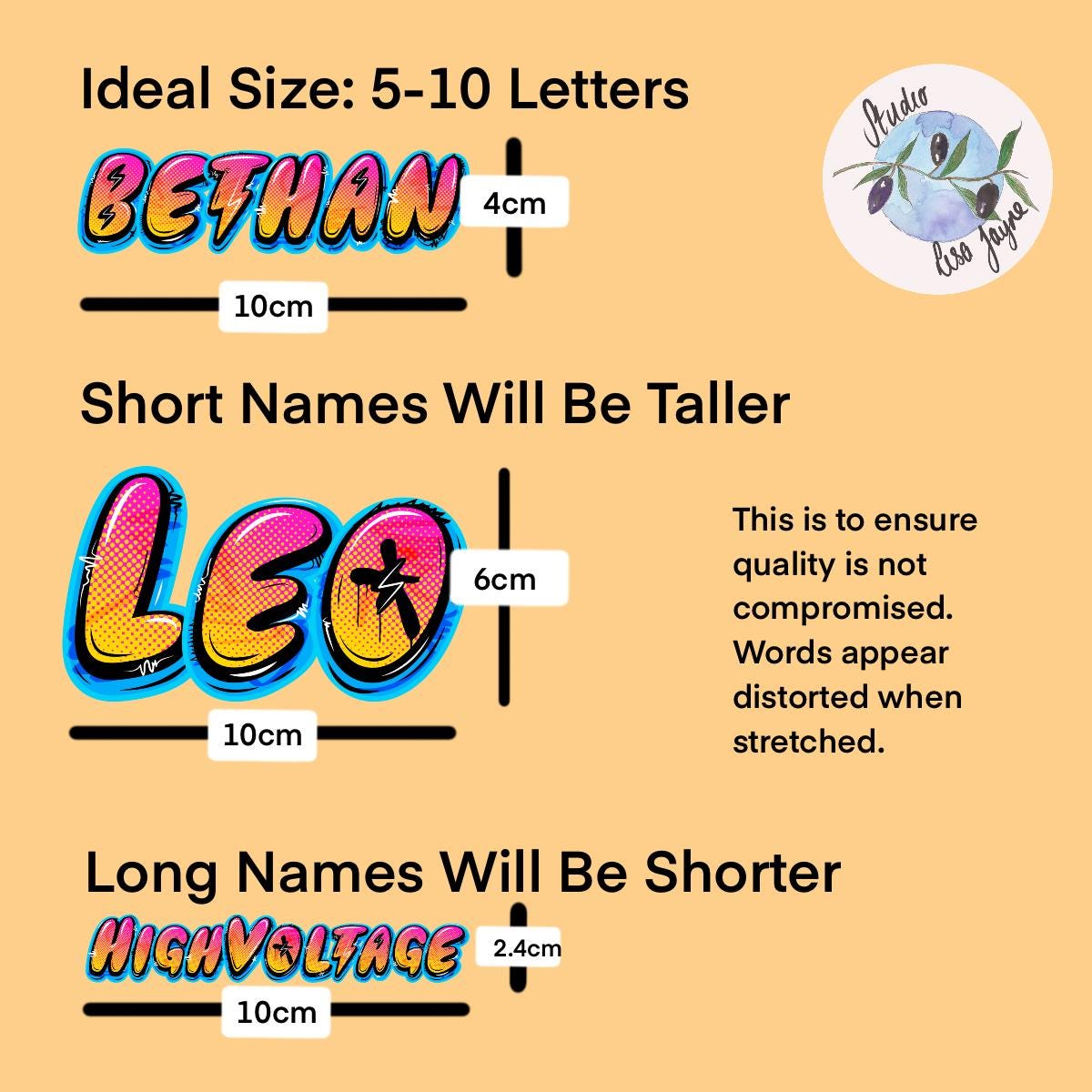 Party Bag name stickers – Waterproof Vinyl Stickers handmade
