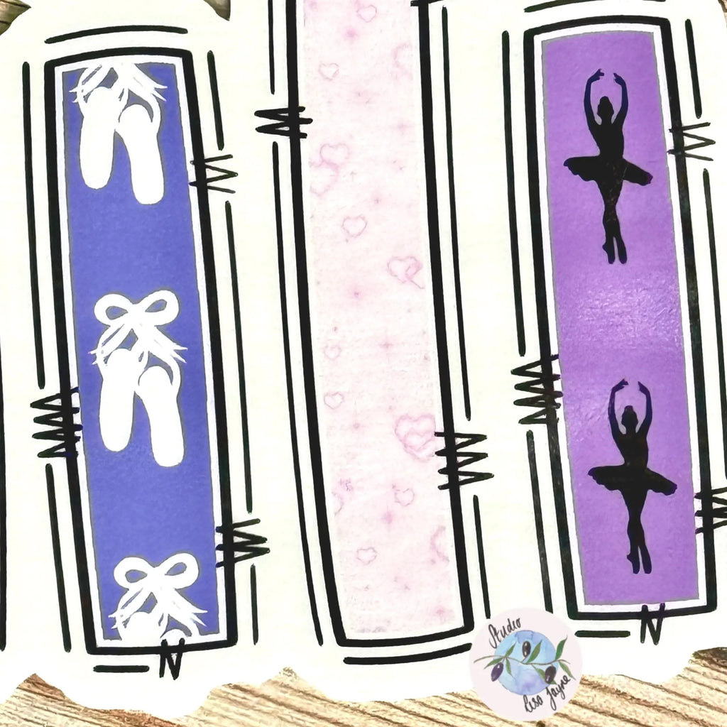 Ballet Dancer Name Personalised Vinyl Sticker – Studio Lisa Jayne