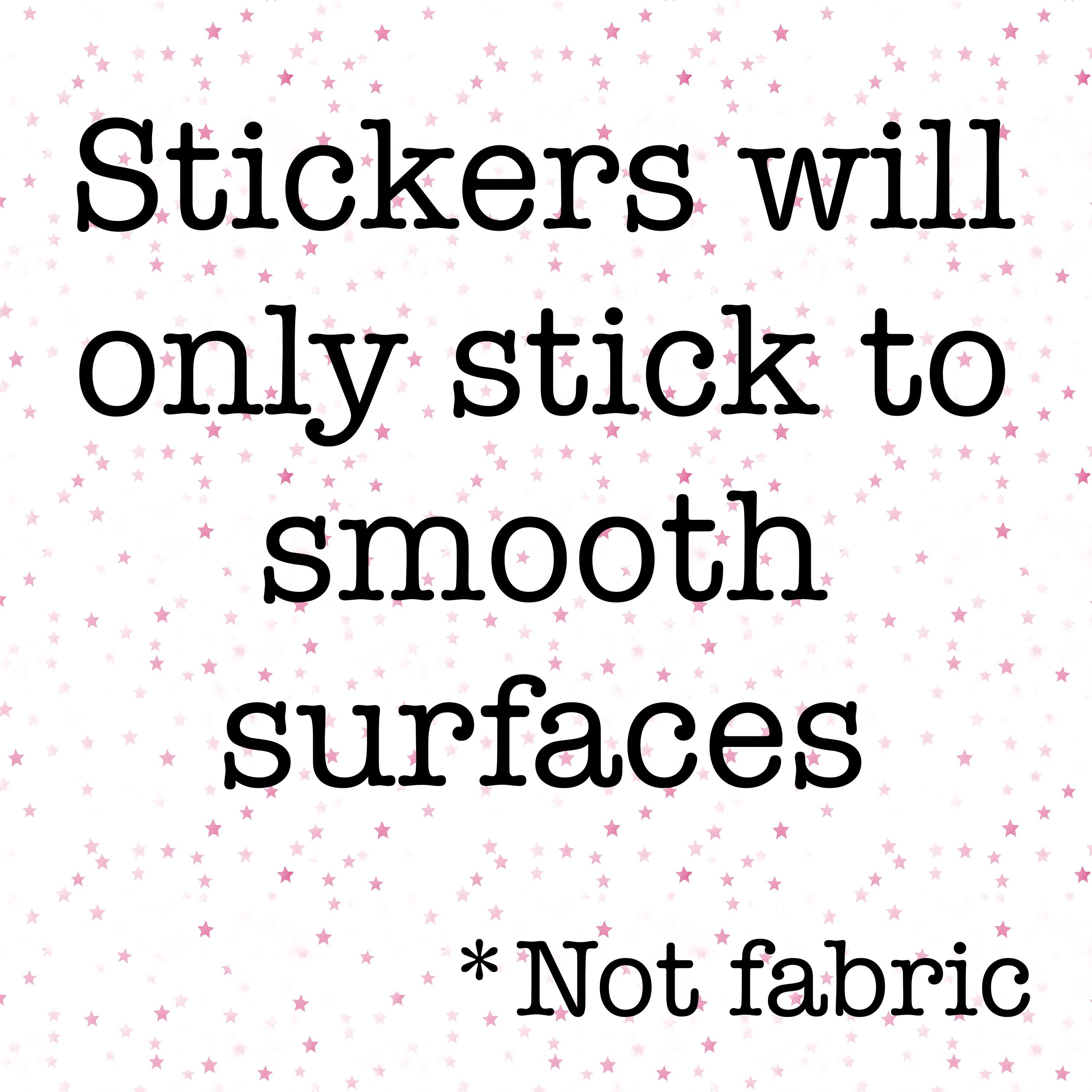 Teacher Name Sticker Label - a white background with black text