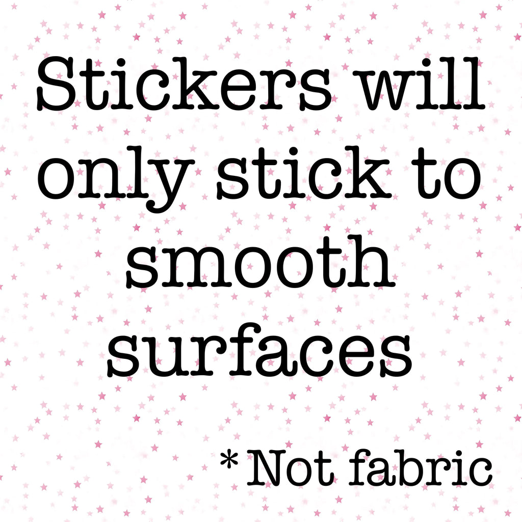 Mushroom Toadstool Fungi Name Personalised Waterproof Vinyl Sticker Label Kids