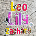 Scooter Name Personalised Waterproof Vinyl Sticker Label Kids