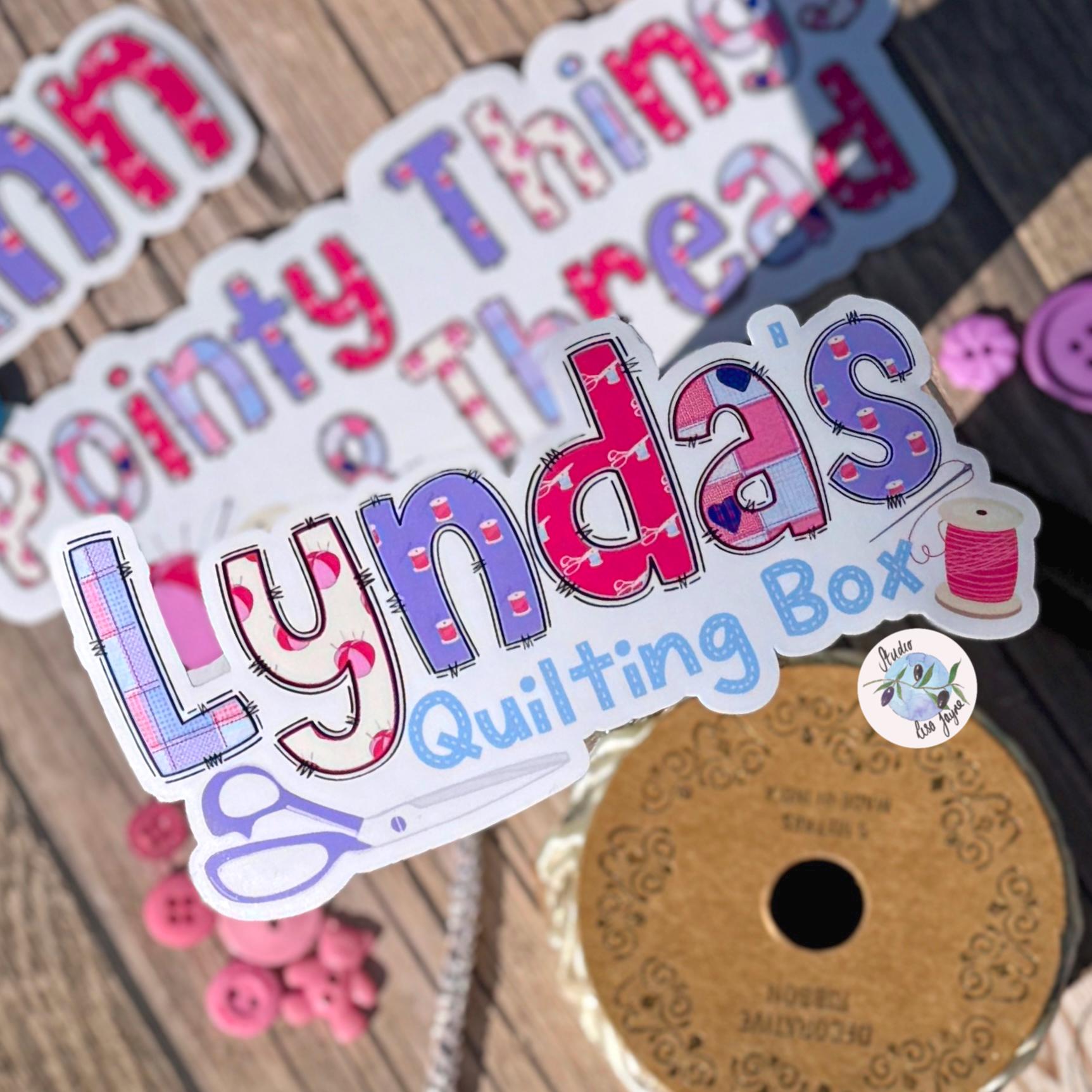 Sewing Name Sticker Label