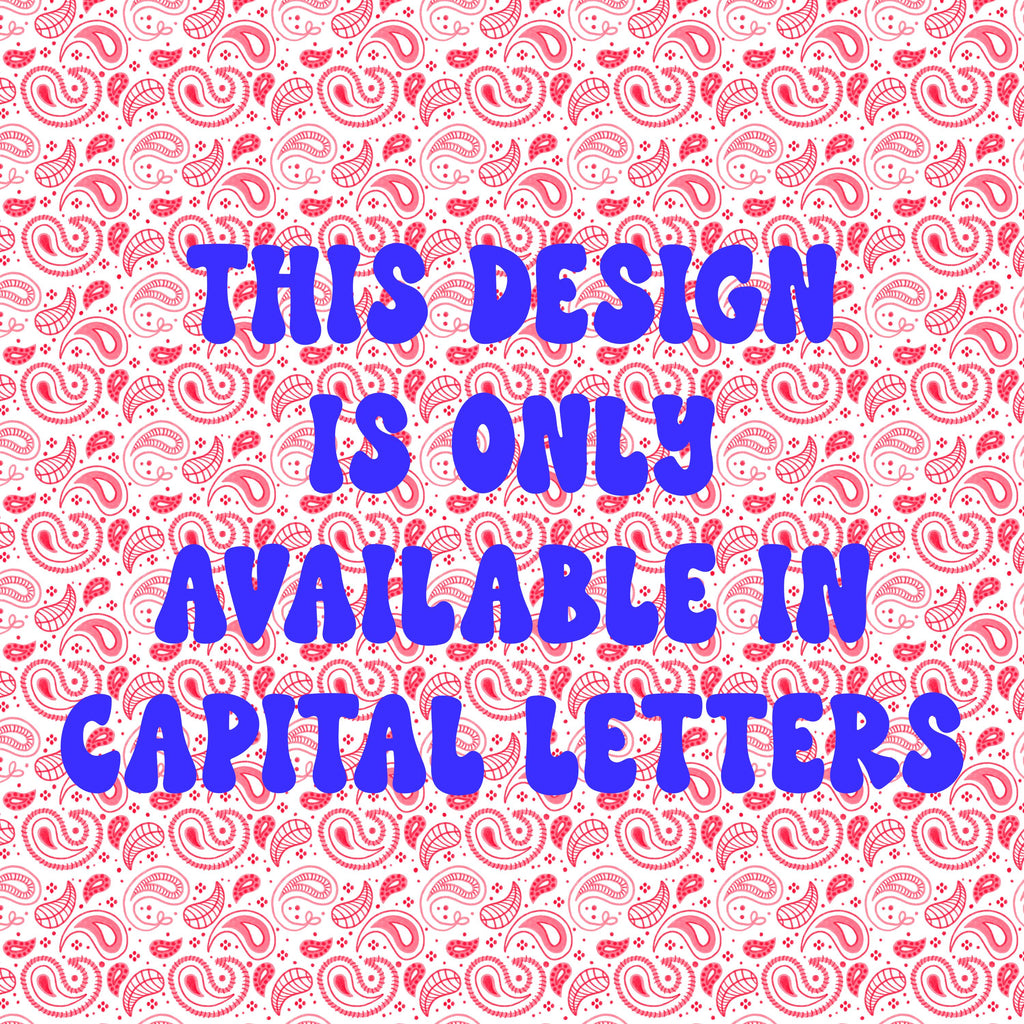 Paisley Pattern Name Sticker Label Kids - a pattern of paisleys and blue text