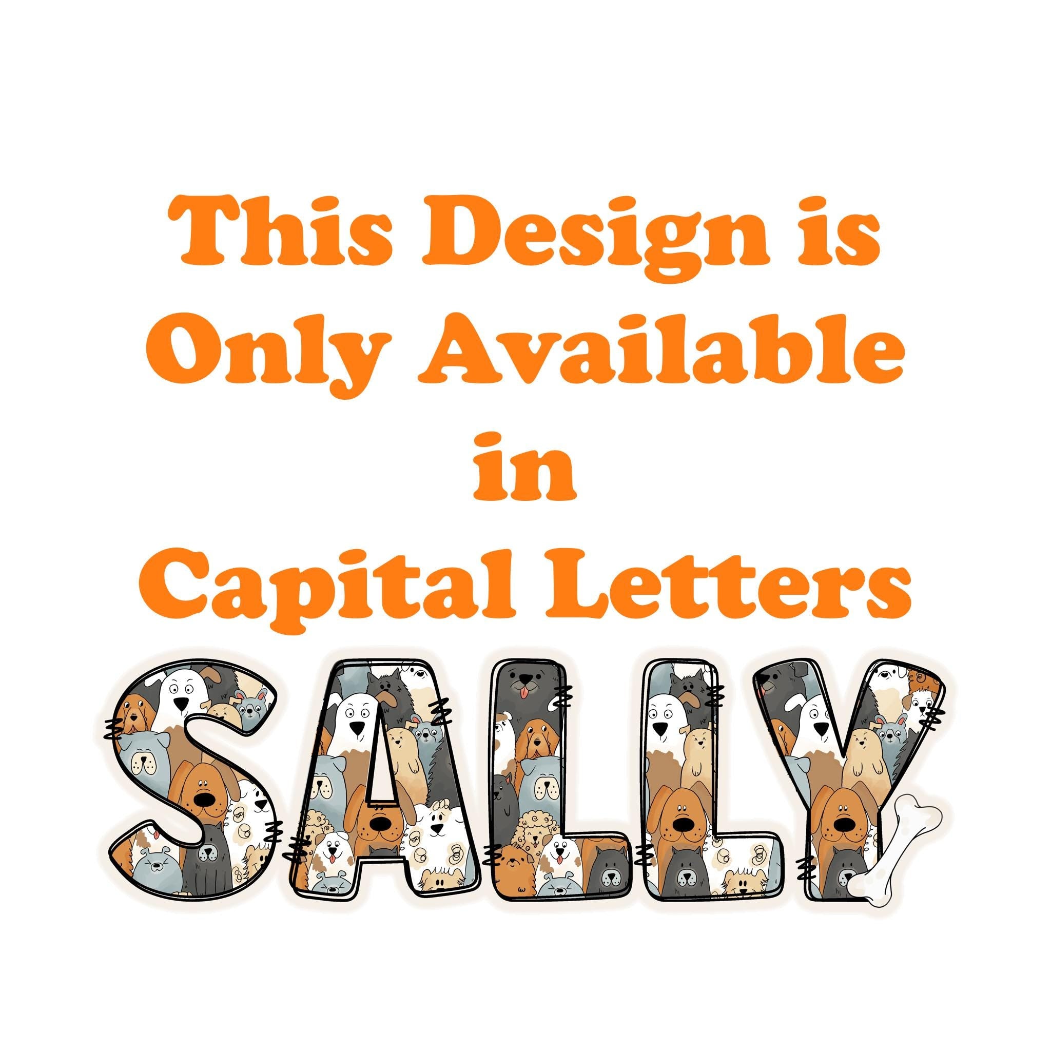 Dog Puppy Name Sticker Sticker Label Illustrated  Handmade - a logo with dogs and bones